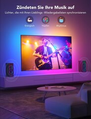 Светодиодная подсветка Govee TV LED Backlight RGBIC TV LED Strip for 55-65" 3.8 м (Smart Home, Google Assistant/Alexa) цена и информация | Аксессуары для телевизоров и Smart TV | 220.lv