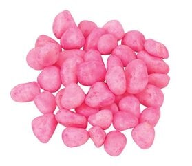 Happet akvārija smiltis rozā 1,5cm 0,5kg cena un informācija | Akvārija augi, dekori | 220.lv