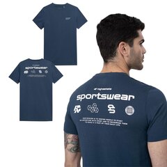 T-krekls vīriešiem 4F 4FSS23TTSHM300, zils cena un informācija | Vīriešu T-krekli | 220.lv