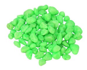 Happet fluora zaļš akvārija smiltis. 0,3cm 0,5kg cena un informācija | Akvārija augi, dekori | 220.lv