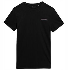 T-krekls vīriešiem 4F 4FSS23TTSHM359, melns цена и информация | Мужские футболки | 220.lv