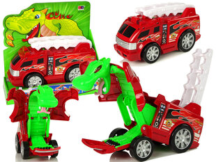 Transformators 2in1, sarkans/zaļš cena un informācija | Rotaļlietas zēniem | 220.lv
