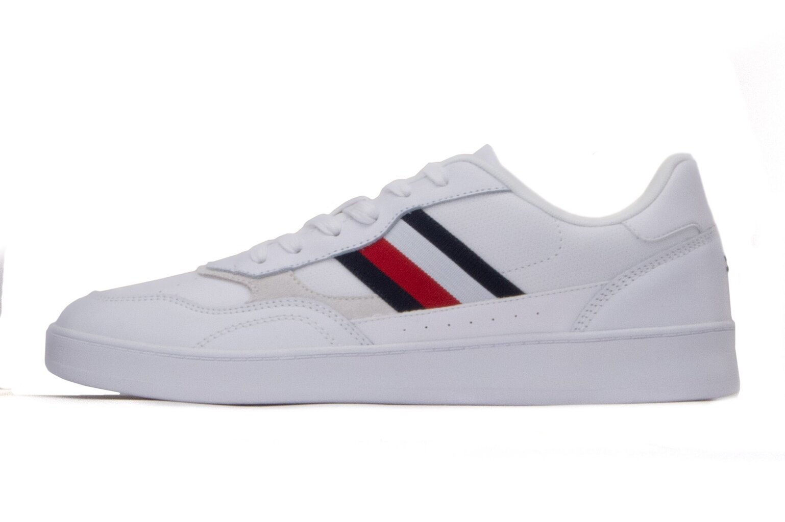 Kedas sievietēm Tommy Hilfiger FM0FM04828 YBS , baltas цена и информация | Sporta apavi vīriešiem | 220.lv