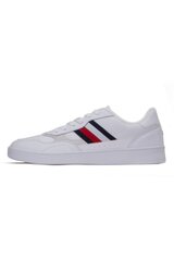 Kedas sievietēm Tommy Hilfiger FM0FM04828 YBS , baltas цена и информация | Кроссовки для мужчин | 220.lv