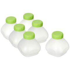 SEB Glāžu komplekts SEB Yogurt Bottles to Drink 6 gb. cena un informācija | Trauki pārtikas uzglabāšanai | 220.lv