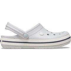 Crocs čības sievietēm Crocband 281379, pelēkas цена и информация | Шлепанцы, тапочки для женщин | 220.lv