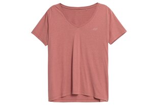 T-krekls sievietēm 4F, rozā cena un informācija | T-krekli sievietēm | 220.lv
