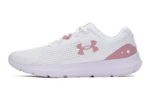 БЕЛЫЕ КРОССОВКИ UNDER ARMOUR W SURGE 3 3024894-107 Р-Р 38.5 3024894107_385 цена и информация | Спортивная обувь, кроссовки для женщин | 220.lv