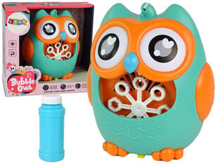 Ziepju burbuļu mašīna Lean Toys Owl cena un informācija | Ūdens, smilšu un pludmales rotaļlietas | 220.lv