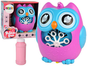 Звуко-пузырьковая машина Owl Pink цена и информация | Игрушки для песка, воды, пляжа | 220.lv