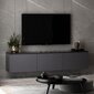 TV plaukts Asir, 160x35x32 cm, pelēks цена и информация | TV galdiņi | 220.lv