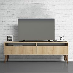 TV galdiņš , Asir, 150x30x50 cm, brūns cena un informācija | TV galdiņi | 220.lv