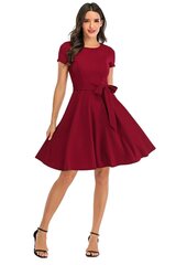 Kleita sievietēm Rockabilly Dresstells, sarkana cena un informācija | Kleitas | 220.lv