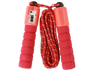 Детская скакалка со счетчиком, красная цена и информация | Скакалка Tunturi Pro Adjustable Speed Rope | 220.lv