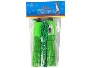 Детская скакалка со счетчиком, зеленая цена и информация | Скакалка Tunturi Pro Adjustable Speed Rope | 220.lv