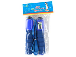 Детская скакалка со счетчиком, голубая цена и информация | Скакалка Tunturi Pro Adjustable Speed Rope | 220.lv