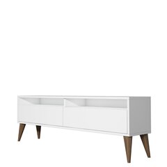 TV galdiņš, Asir, 150x30x50 cm, balts cena un informācija | TV galdiņi | 220.lv