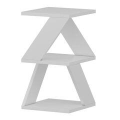 Столик Asir, 30x50x30 см, белый цена и информация | Журнальные столики | 220.lv