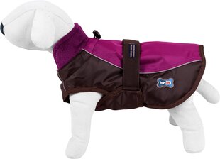 Куртка для собак Happet 351B коричневая XS-25 см цена и информация | Одежда для собак | 220.lv