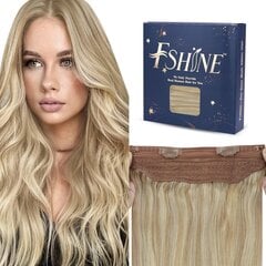 Накладные волосы Fshine, блондин/коричневый цена и информация | Аксессуары для волос | 220.lv