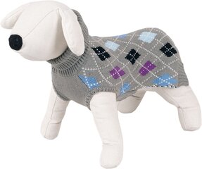 Pelēks džemperis suņiem ar augstu apkakli L-35cm Happet 400L cena un informācija | Apģērbi suņiem | 220.lv
