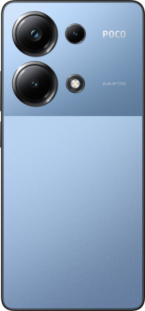 Xiaomi Poco M6 Pro 12/512 MZB0G39EU Blue cena un informācija | Mobilie telefoni | 220.lv