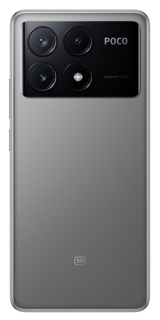 Poco X6 Pro 5G 12/512 MZB0FVEEU Grey цена и информация | Mobilie telefoni | 220.lv