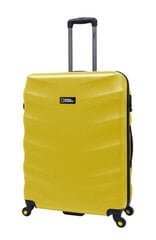 Чемодан National Geographic Arete, L, желтый  цена и информация | Чемоданы, дорожные сумки | 220.lv