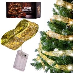Ziemassvētku vītne, 100 LED, 10m цена и информация | Гирлянды | 220.lv