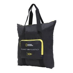 Большая складная сумка National Geographic FOLDABLES, черная цена и информация | Женские сумки | 220.lv