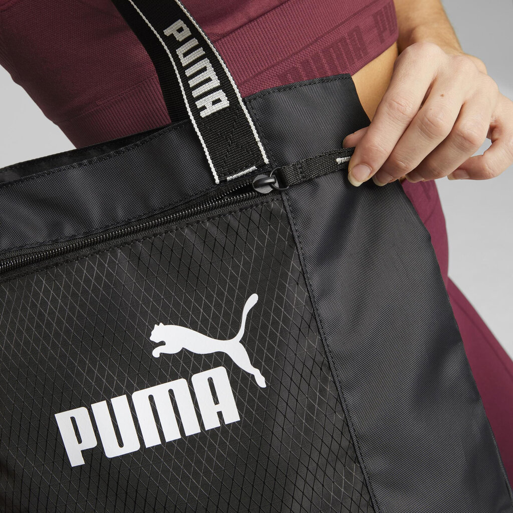 Sporta somas Puma Core Base, melna cena un informācija | Sporta somas un mugursomas | 220.lv