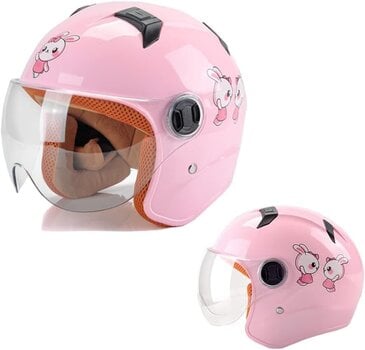 Детский мотоциклетный шлем Kyllog, розовый цена и информация | Шлемы для мотоциклистов | 220.lv
