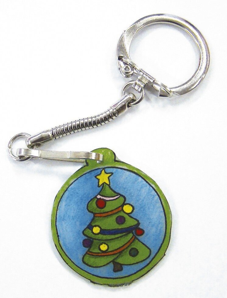 Ziemassvētku rotājumu komplekts DIY atslēgu piekariņi cena un informācija | Ziemassvētku dekorācijas | 220.lv