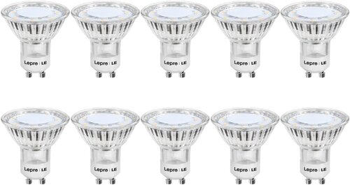 Светодиодные энергосберегающие лампы Lepro GU10, 2700K, 3 Вт, 10 шт. цена и информация | Лампочки | 220.lv