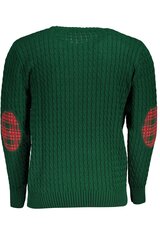 U.S Grand Polo džemperis vīriešiem USTR955, zaļš cena un informācija | Vīriešu džemperi | 220.lv