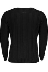 U.S Grand Polo džemperis vīriešiem USTR958, melns cena un informācija | Vīriešu džemperi | 220.lv
