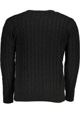 U.S Grand Polo džemperis vīriešiem USTR952, melns cena un informācija | Vīriešu džemperi | 220.lv