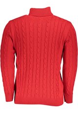U.S Grand Polo džemperis vīriešiem USTR953, sarkans cena un informācija | Vīriešu džemperi | 220.lv