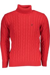 U.S Grand Polo džemperis vīriešiem USTR953, sarkans cena un informācija | Vīriešu džemperi | 220.lv