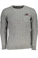 U.S. Grand Polo džemperis vīriešiem USTR954, pelēks cena un informācija | Vīriešu džemperi | 220.lv
