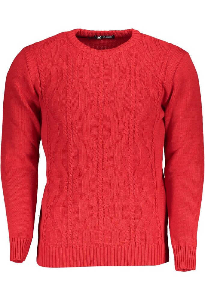 U.S. Grand Polo džemperis vīriešiem USTR957, sarkans цена и информация | Vīriešu džemperi | 220.lv