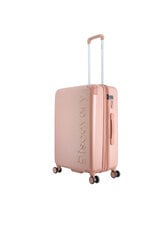 Vidējs koferis Discovery Focus, M, rozā цена и информация | Чемоданы, дорожные сумки | 220.lv