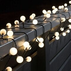 Ziemassvētku vītne Berimax 100 LED burbuļi, silti balti cena un informācija | Ziemassvētku lampiņas, LED virtenes | 220.lv