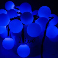 Ziemassvētku vītne Berimax 100 LED, zila цена и информация | Гирлянды | 220.lv