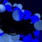 Ziemassvētku vītne Berimax Flash 200 LED burbuļi, zils cena un informācija | Ziemassvētku lampiņas, LED virtenes | 220.lv