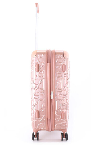 Vidējs koferis Elle Alors, M, rozā цена и информация | Koferi, ceļojumu somas | 220.lv