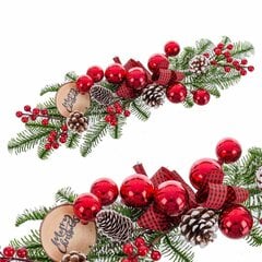Ziemassvētku rotājums Daudzkrāsains 50 cm cena un informācija | Ziemassvētku dekorācijas | 220.lv