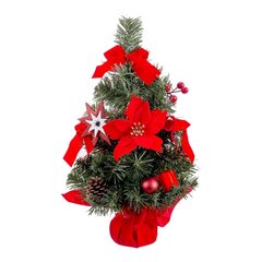 Ziemassvētku Jaungada eglīte 40 cm cena un informācija | Ziemassvētku dekorācijas | 220.lv