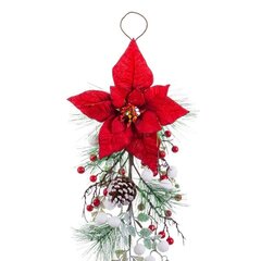 Durvju piekaramais dekors Ziemassvētki 60 cm cena un informācija | Ziemassvētku dekorācijas | 220.lv
