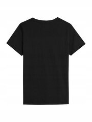 T-krekls zēniem 4F, melns cena un informācija | Zēnu krekli | 220.lv